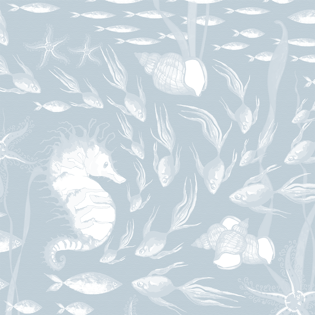Ocean blue Aqua